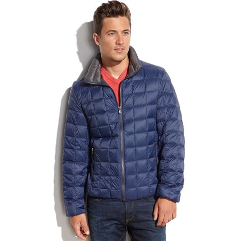 mens michael kors puffer|michael kors puffer jacket packable.